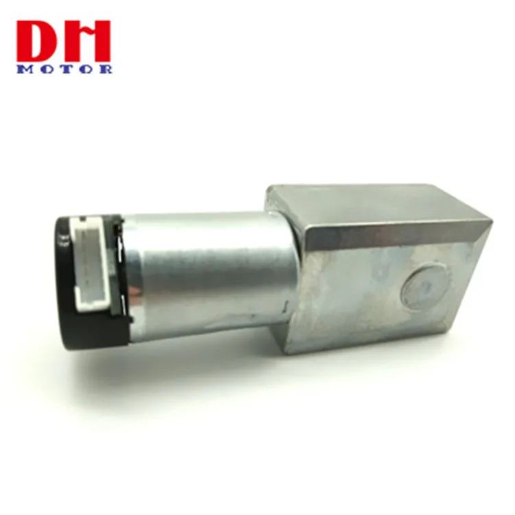 12v 24v DC Double Shaft Worm Gear Motor JGY370 Motor