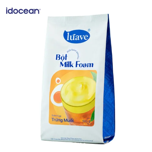 Best-Selling Salted Egg Milk Foam Powder Flavor Food Ingredients for Beverages OEM ODM Vietnam Factory FSVP Certificate