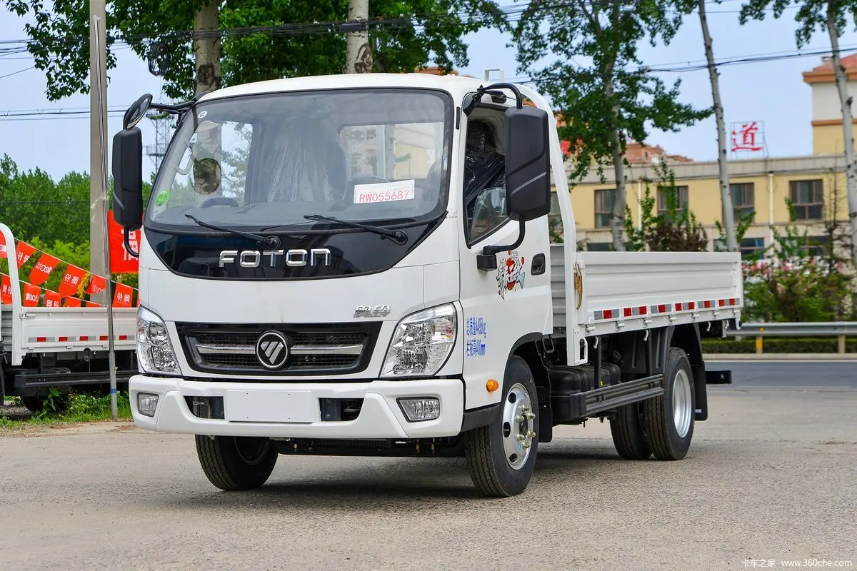 cheap price brand new foton truck lights 4x2 6 wheels 146hp LHD RHD 1 ton 1.5 ton 2 ton light truck on sale
