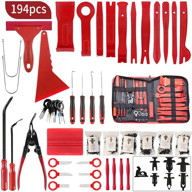 Panel trim dash audio car trim removal tool set