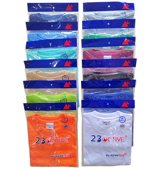 Мужская Однотонная футболка из 100% полиэстера, 220 г/м2