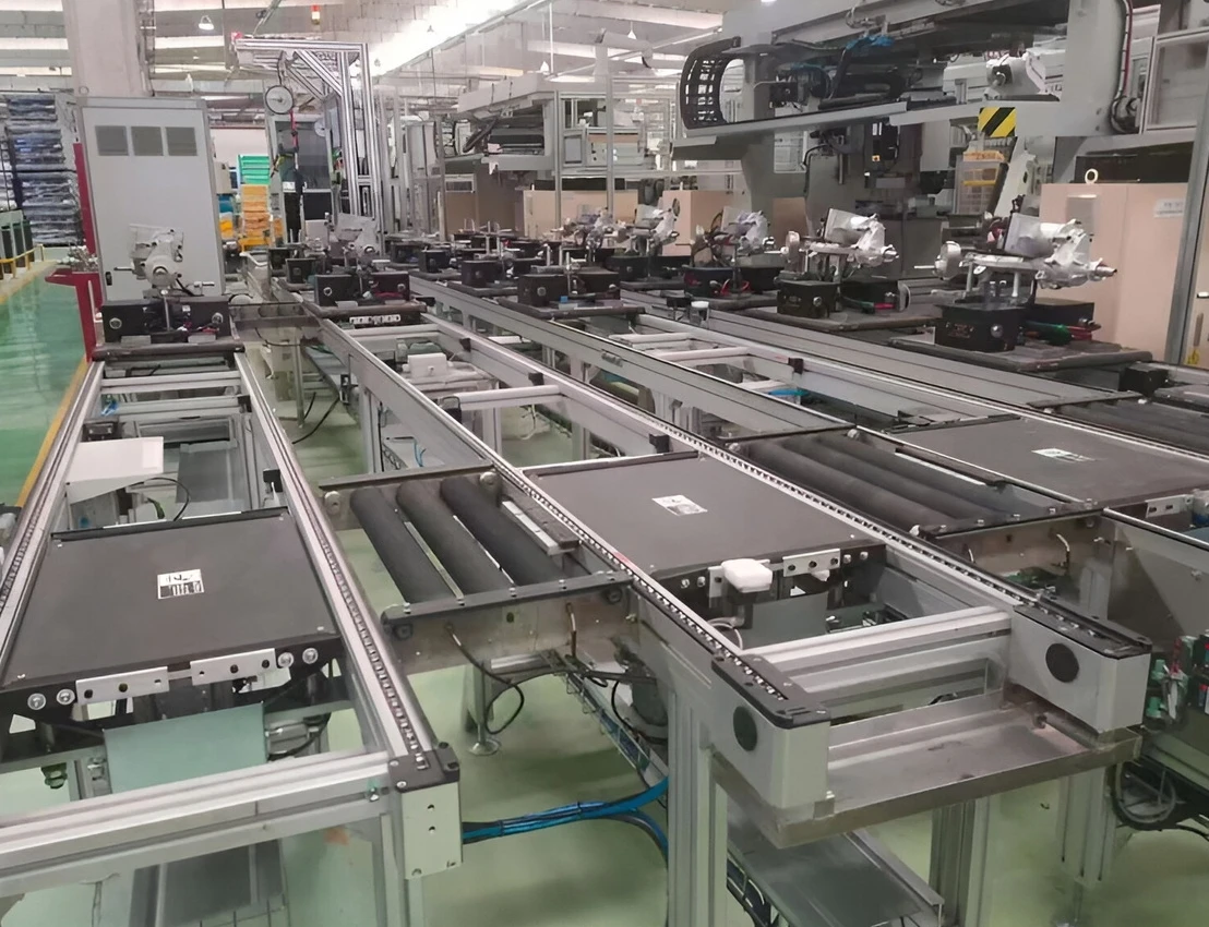 China Customized Belt conveyor OEM factory price pallet conveyor for heavy goods Industrial Conveying system