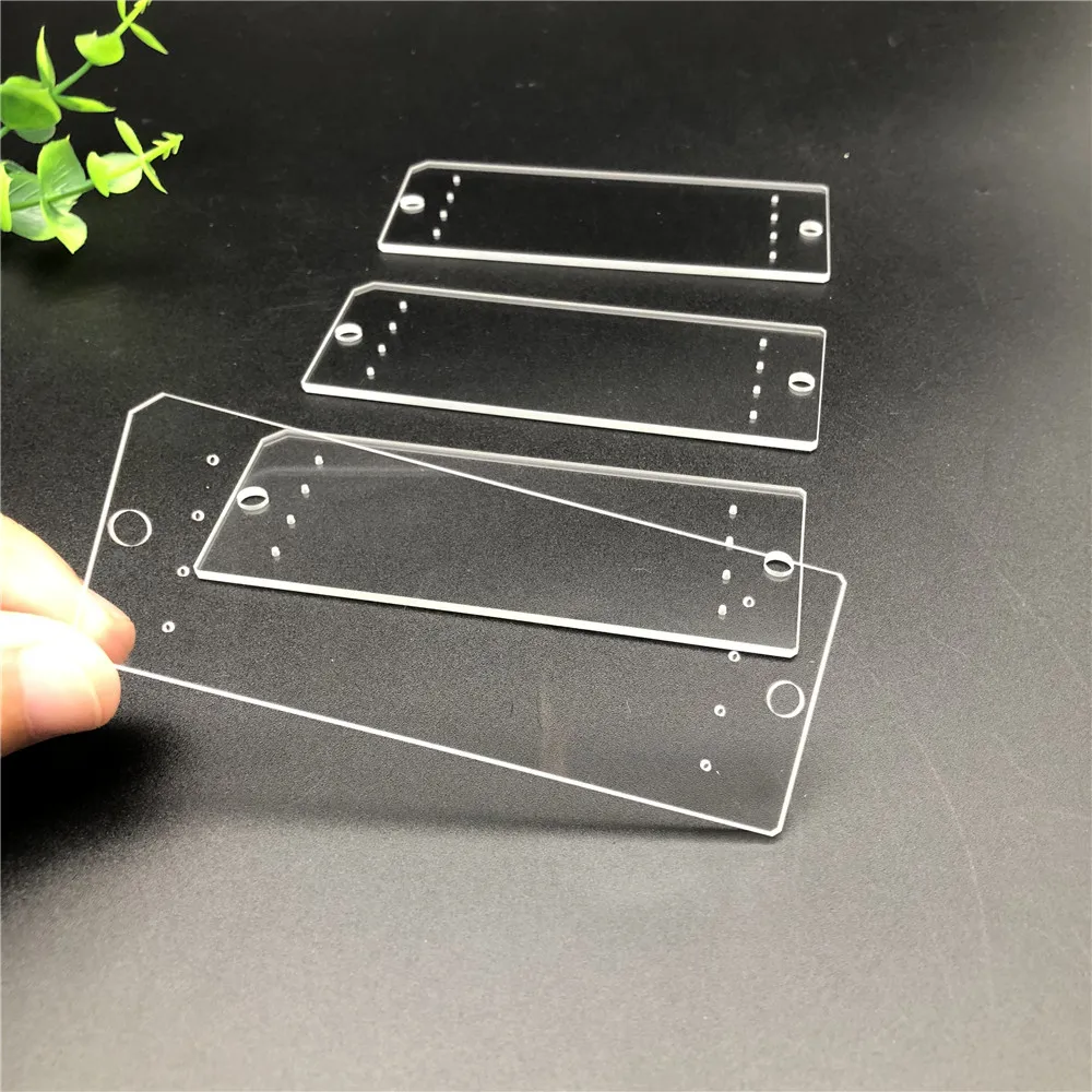 laser drilling custom Varieties  size and shape Hole Glass on 1-19mm Glass