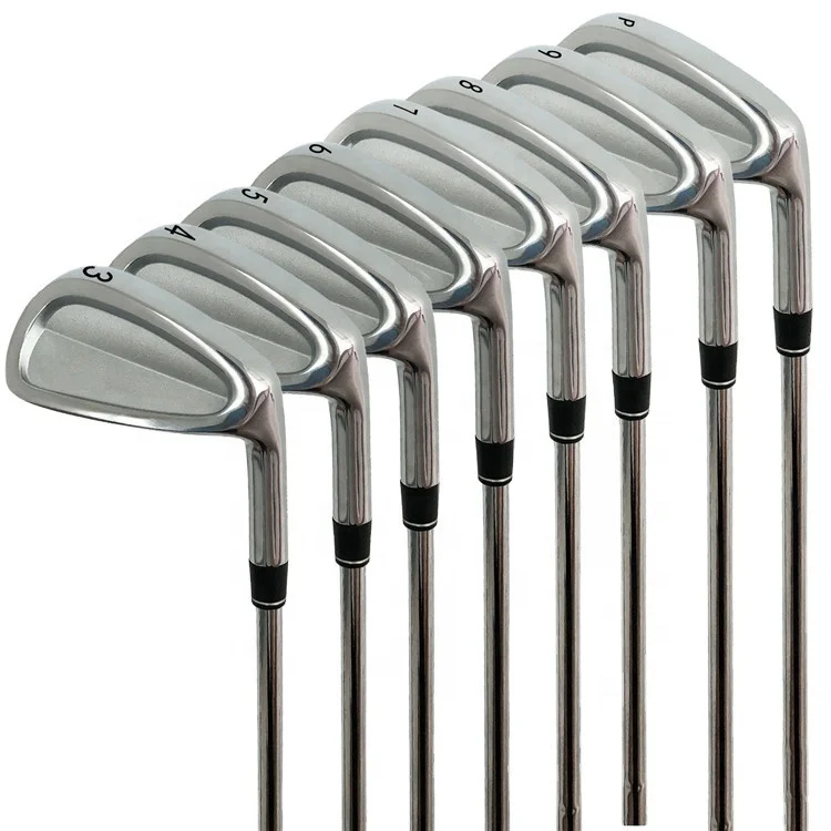 Custom oem forged carbon steel heads clubs golf iron set