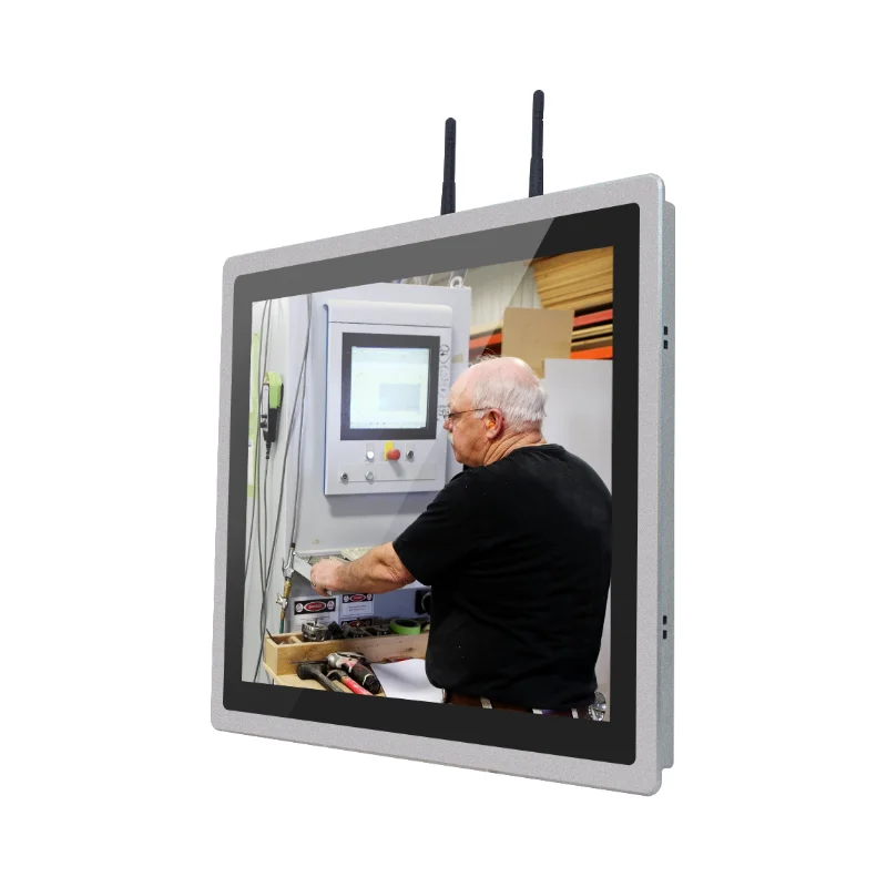 HUGEROCK PTC17A 17 inch 1280*1024 Dual Core Lcd Screen Business Marine All In One Simatic Android Industrial Panel Pc