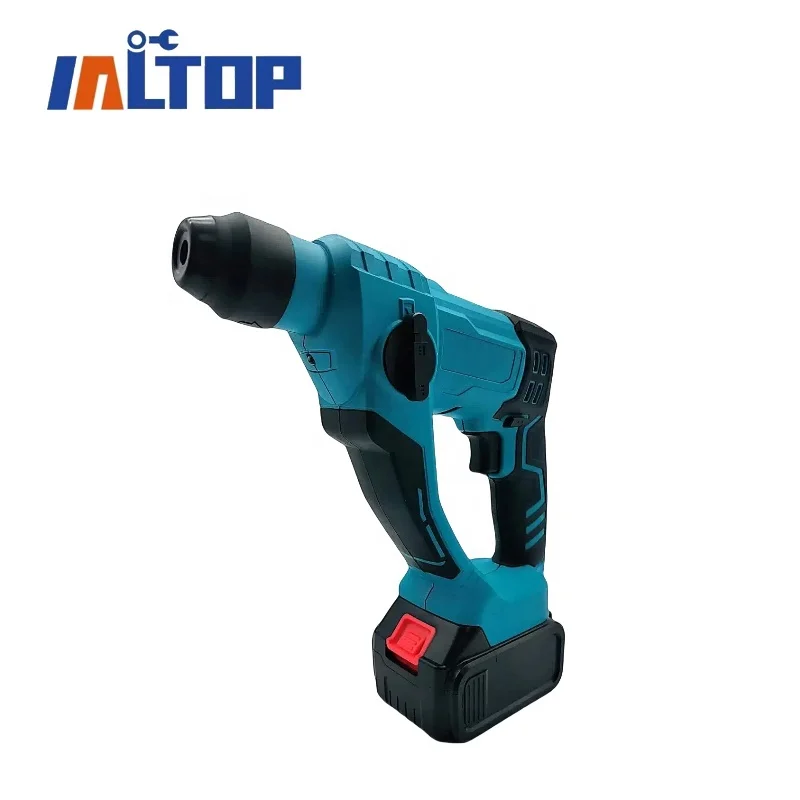 21V Light Jackhammer Cordless Impact Drill Portable Small Lithium Electric Rotary Hammer
