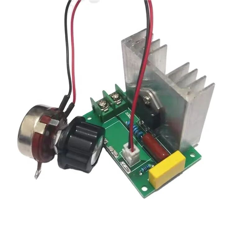 4000W High-Power Thyristor Electronic Voltage Regulator motor Variable Speed Governor Temperature Regulator 220V