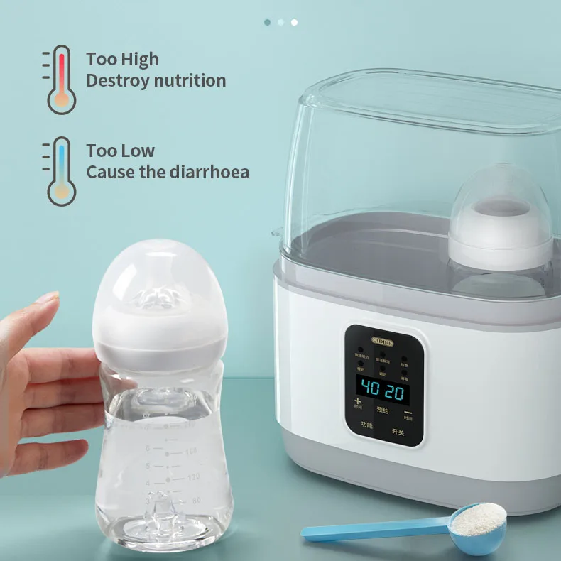 OIDIRE Multi-function Intelligent Touch Screen Thermostatic Baby Bottle Warmer Made in China
