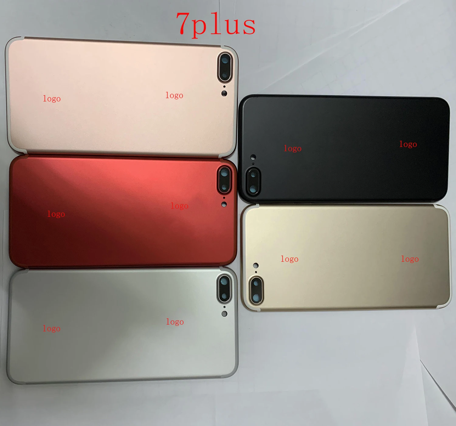  Задняя крышка корпуса задняя оболочка в сборе для Apple Iphone 7 P Plus полная средняя рамка с