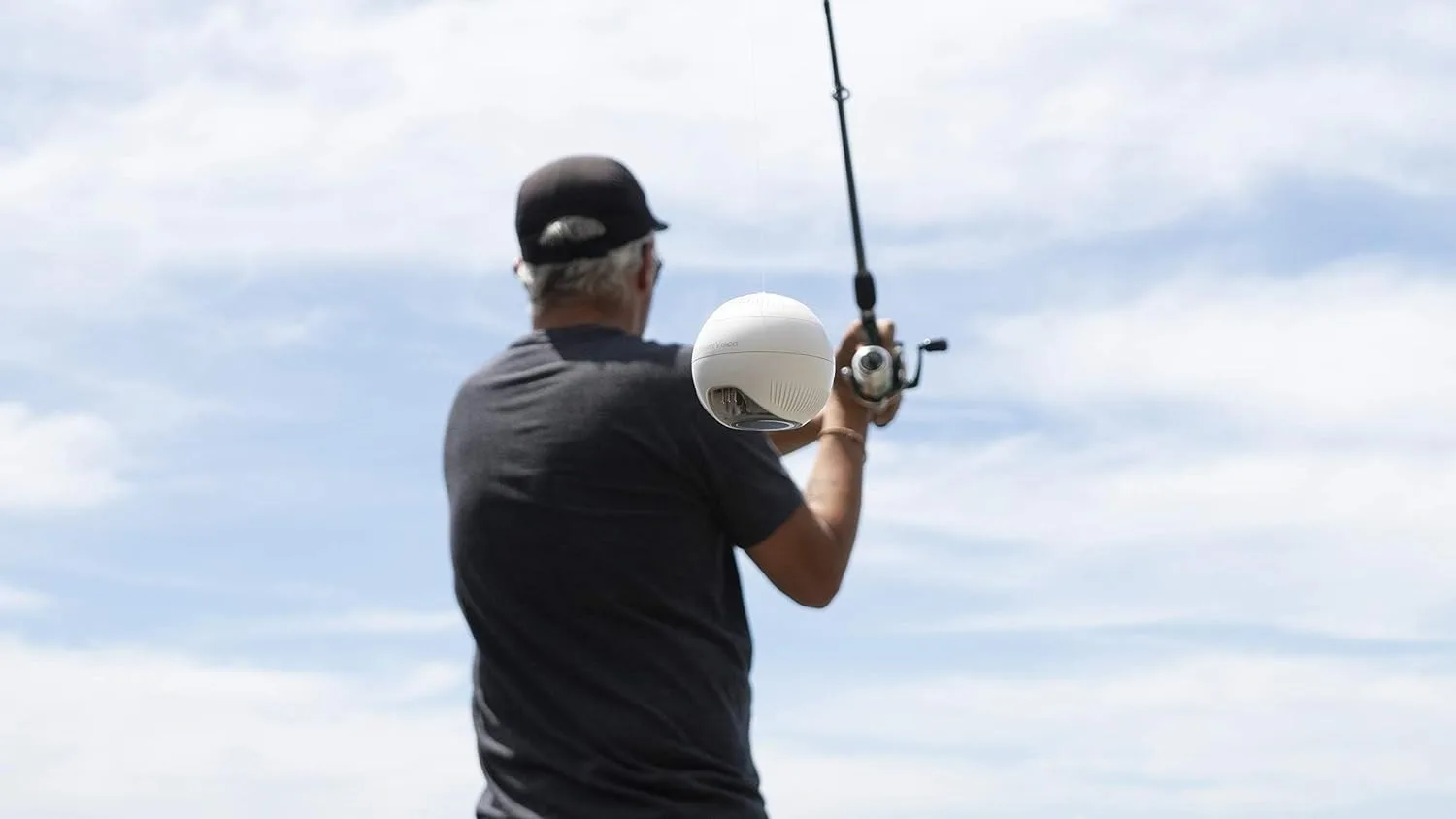 CAMORO  4H 100M Underwater Camera Fish Finder PowerSeeker Fish Finder Smart Portable Sonar for Shore and Boat Fishing