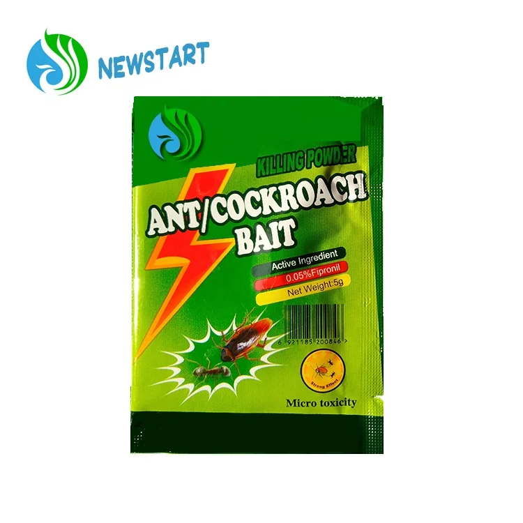 
 Порошок для уничтожения муравьев и тараканов 0.05% фипронил GR низкотоксичный для домашнего использования 5 г в пакете  