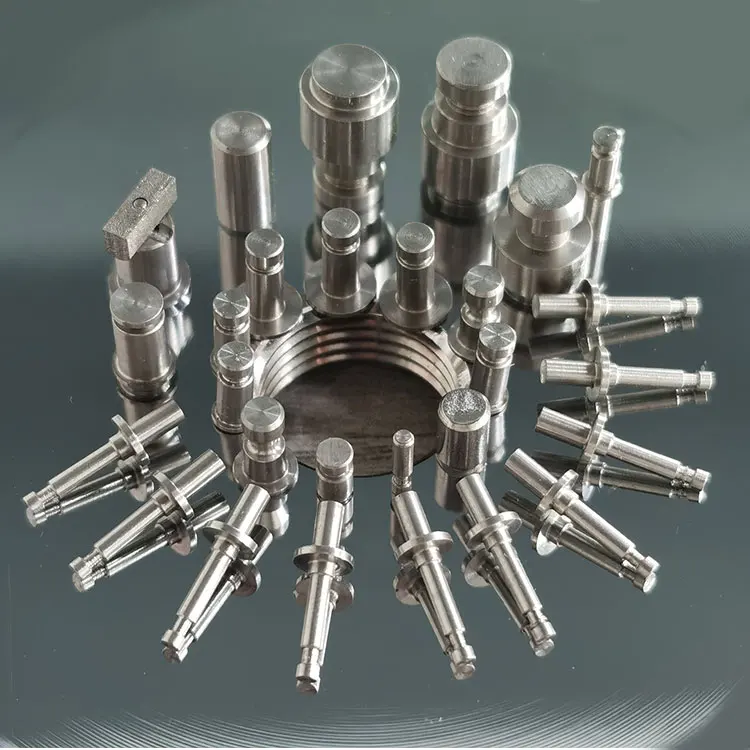 High Precision Oem Metal Aluminum Ejector Pin Punch Cnc Machined For Cnc Stainless Steel Wire Edm Parts