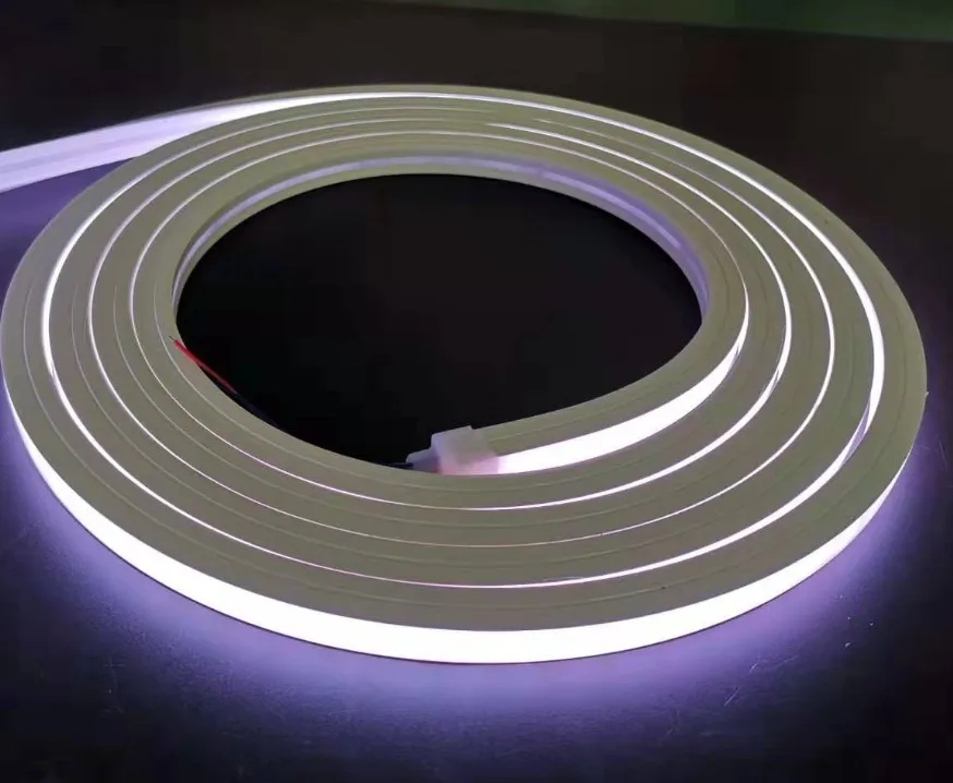 16x16 mm Dots -Free RGB 5050 24V Waterproof Flex Silicone LED Neon Strip Light