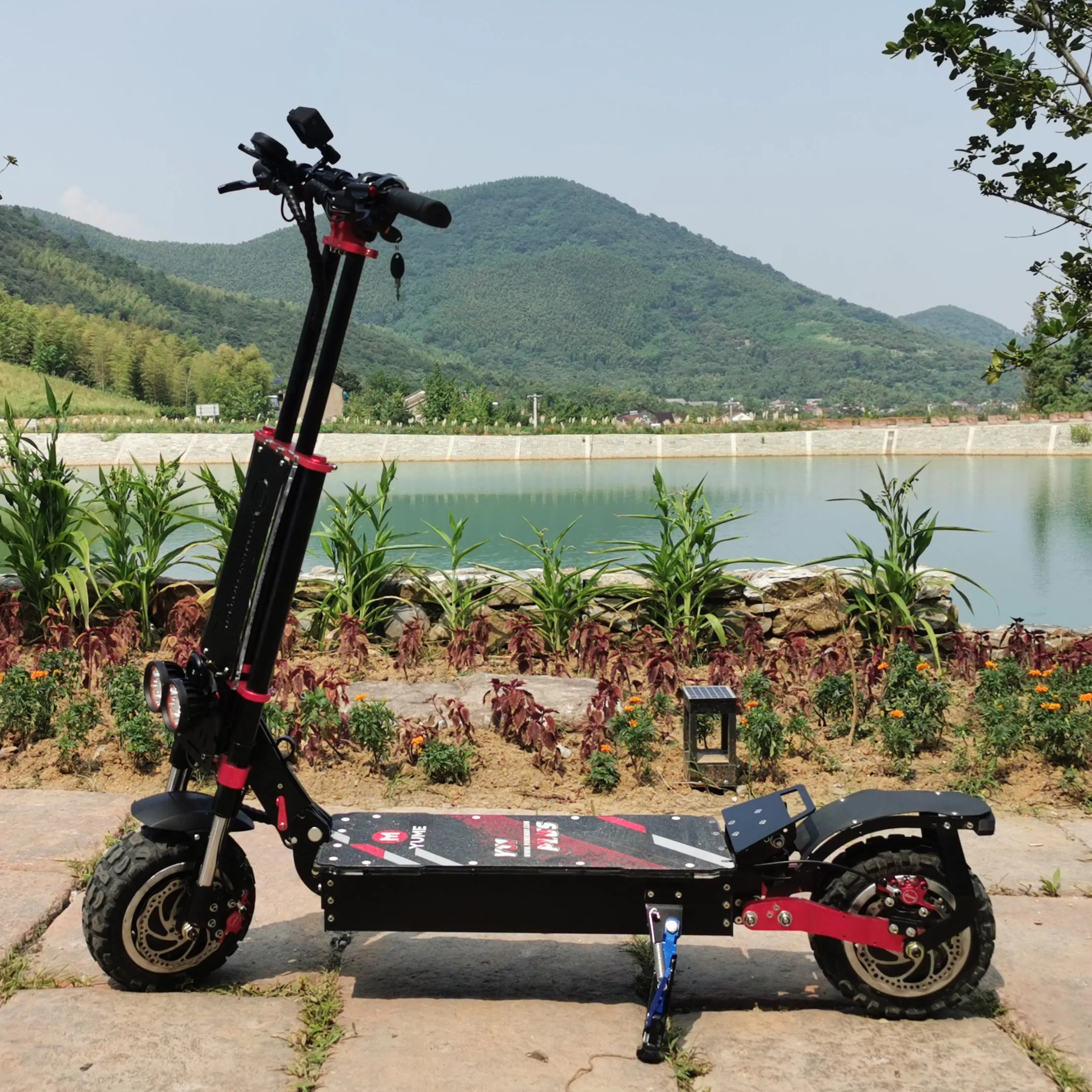 YUME 2 wheel electric kick scooter 60v cheap standing scooter electrica  lithium battery trottinette electrique 5600w adult