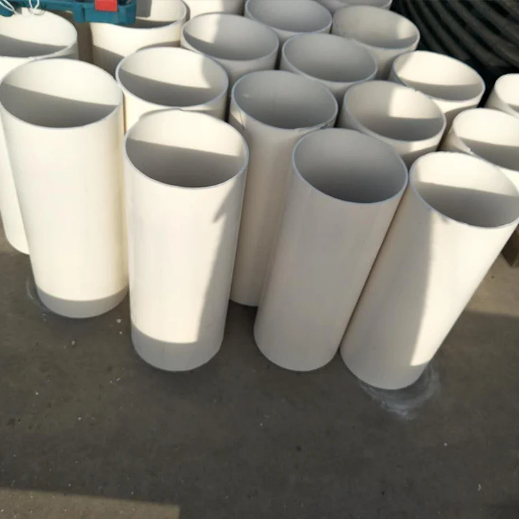 Factory Outlet Water Supply ASTM D1785 PE PVC Rounded Plastic Pipe