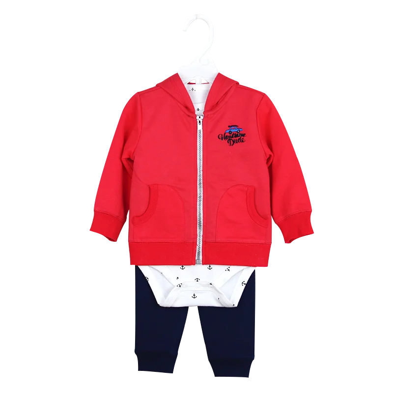 
Wholesale Newborn Baby Boys Clothes Long Sleeve Bodysuit Baby Romper Jumpsuit 