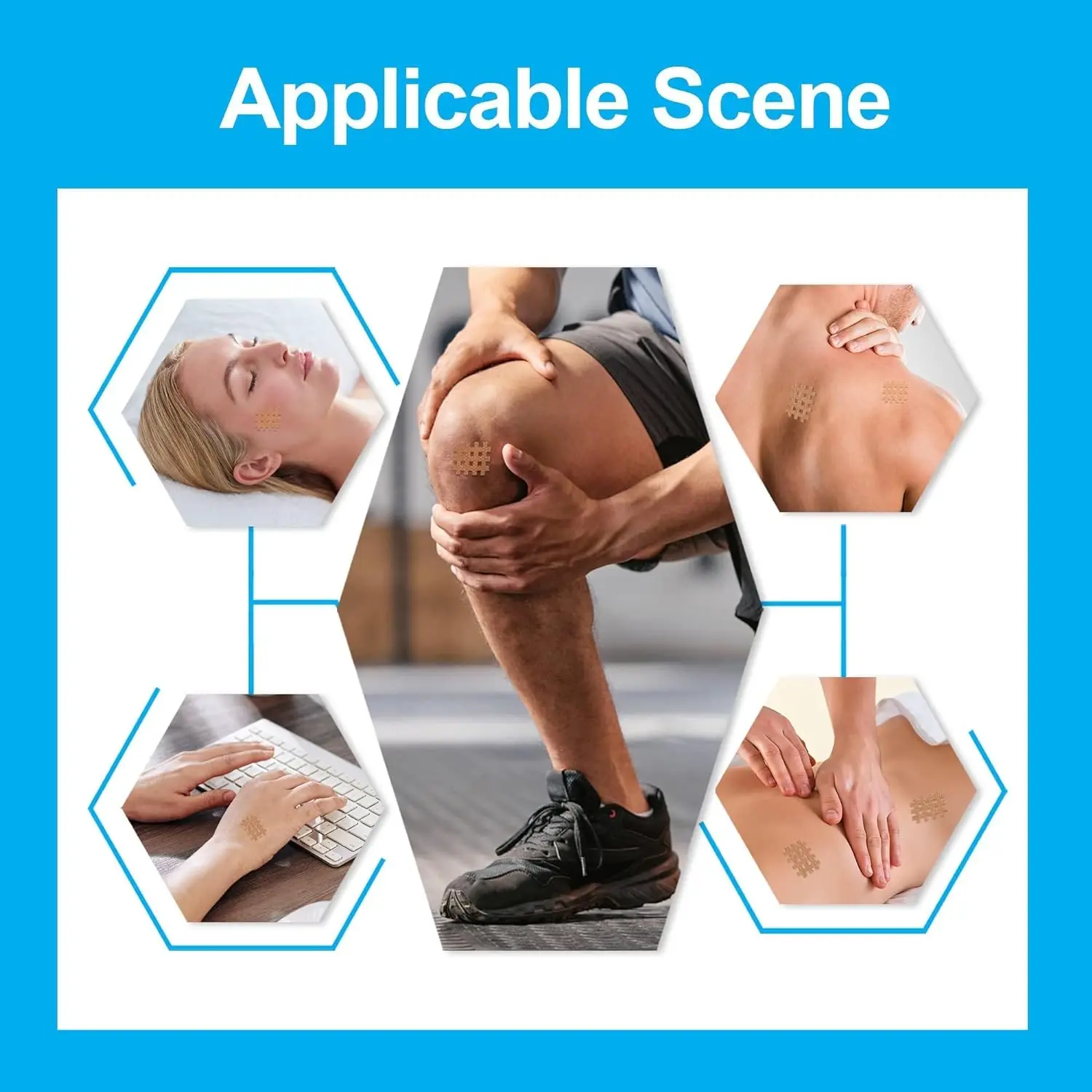 Acupuncture Plasters Pain Plasters Cross Tape