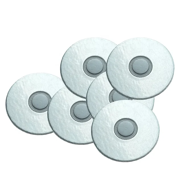 32mm 32-410 vented induction aluminum white color seal cap for pet bottle