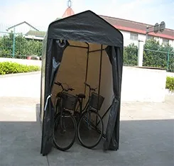 Portable waterproof PE fabric bicycle shelter storage shed carport  with competitive price (R)
