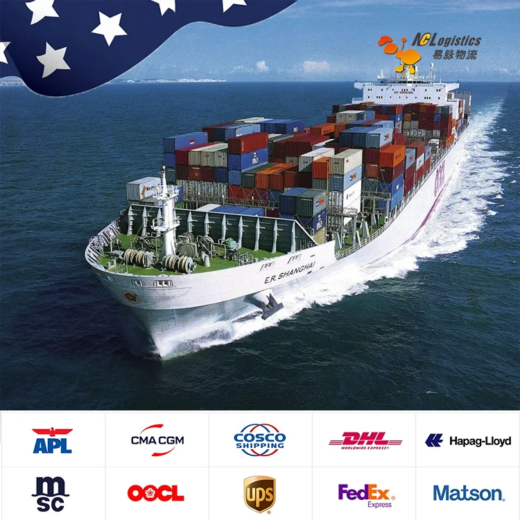 Container Dropshipping Agent Fast Shipping To USA New York Worldwide Supplier Door To Door Dropshipping With Low Rate