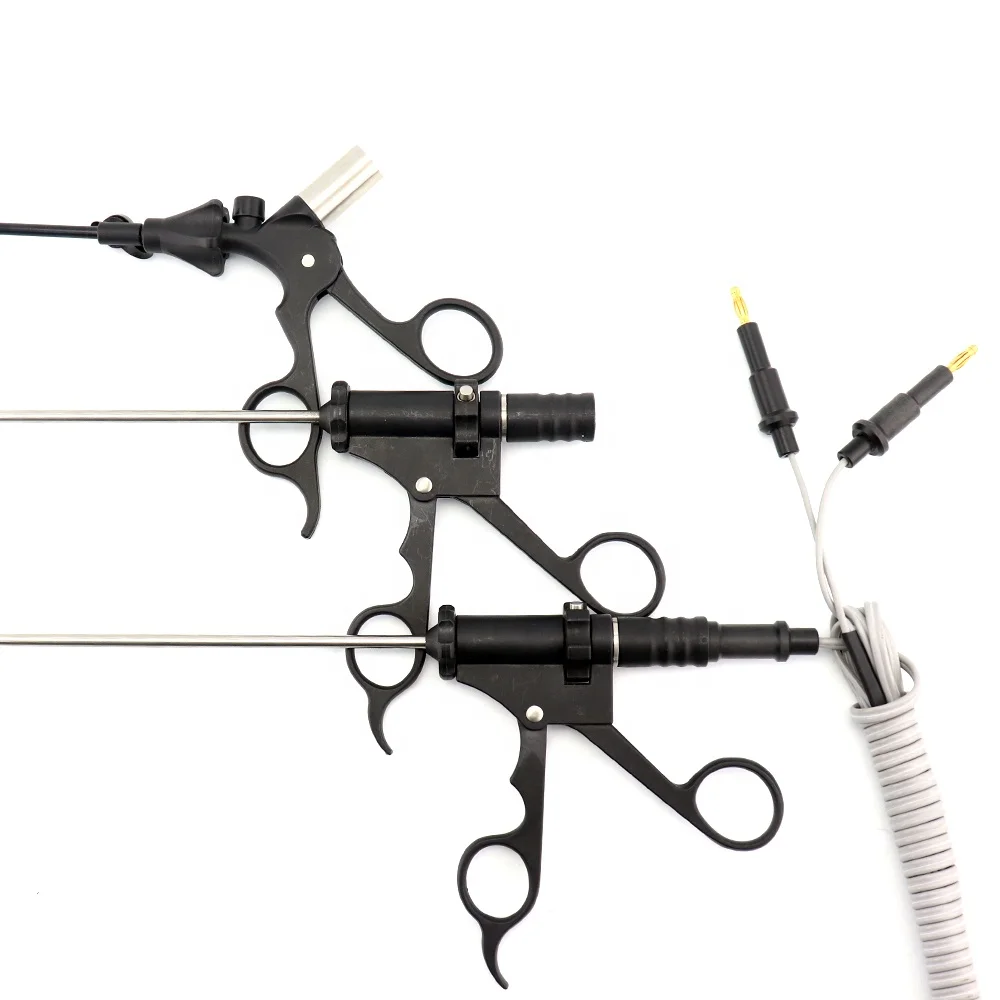 Laparoscopic Bipolar Dessecting forceps with Bipolar cable 5*330mm