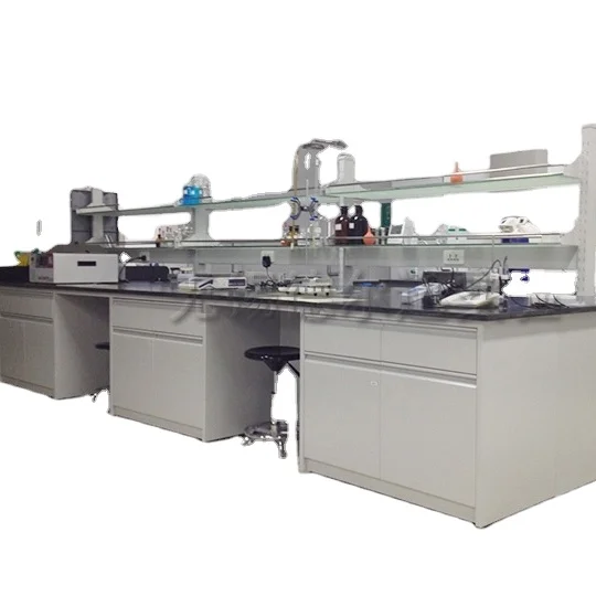 Wholesale 2021 New Style Laboratory Furniture Full Steel Workbench Fume Hood