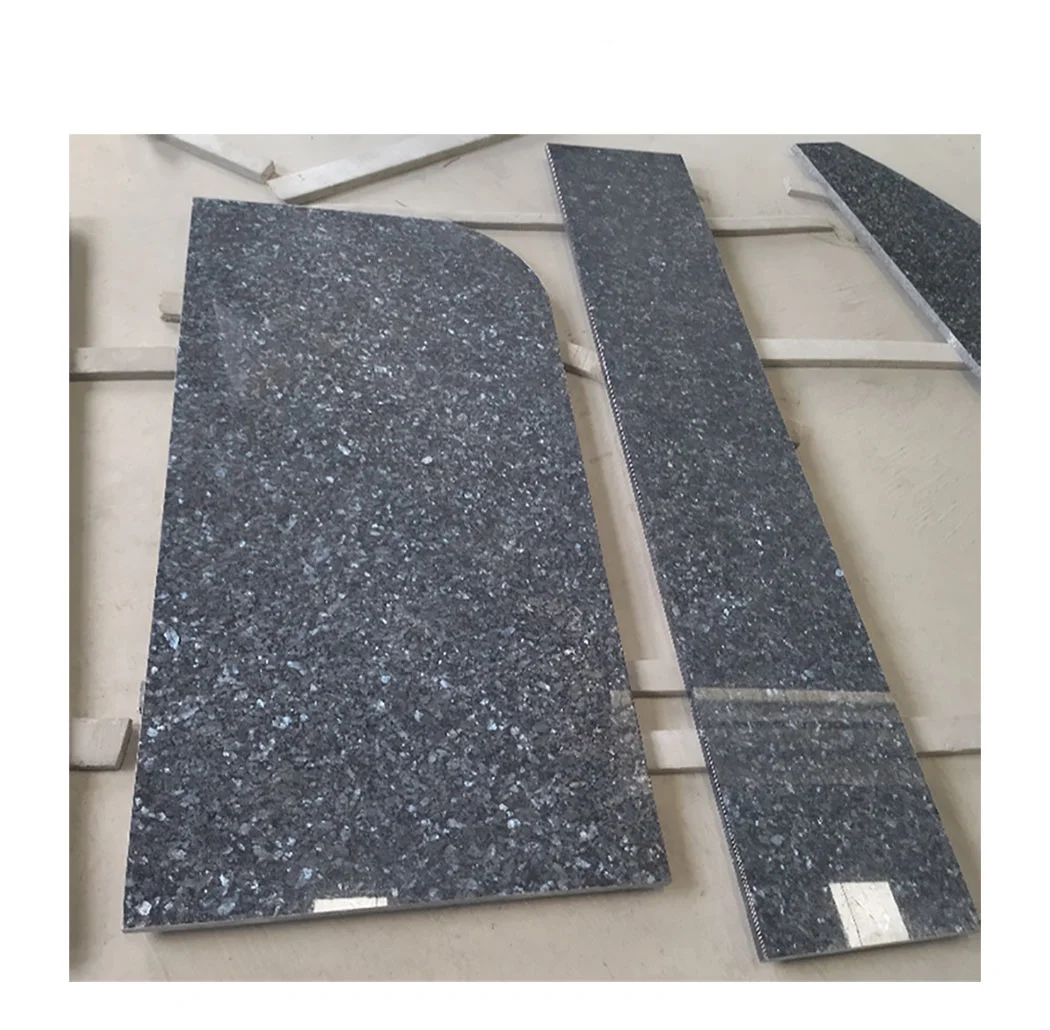 95% Polished Degree 60*120 Tiles Norway Natural Stone Granite Price Blue Pearl Emerald Outdoor Decor Granito Granite Tiles