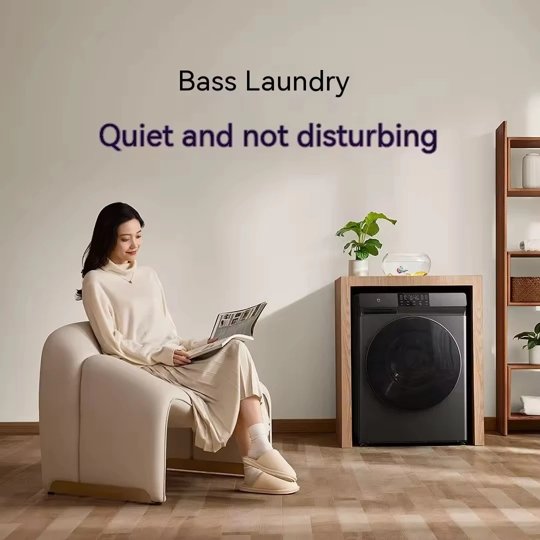 Xiaomi Mijia Smart Washing And Drying Integrated Machine 12kg Black Drum Fully Automatic XHQG120MJ202