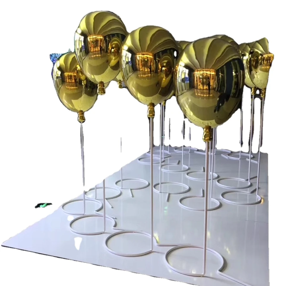 Home Decorative modern design standing Resin Balloon