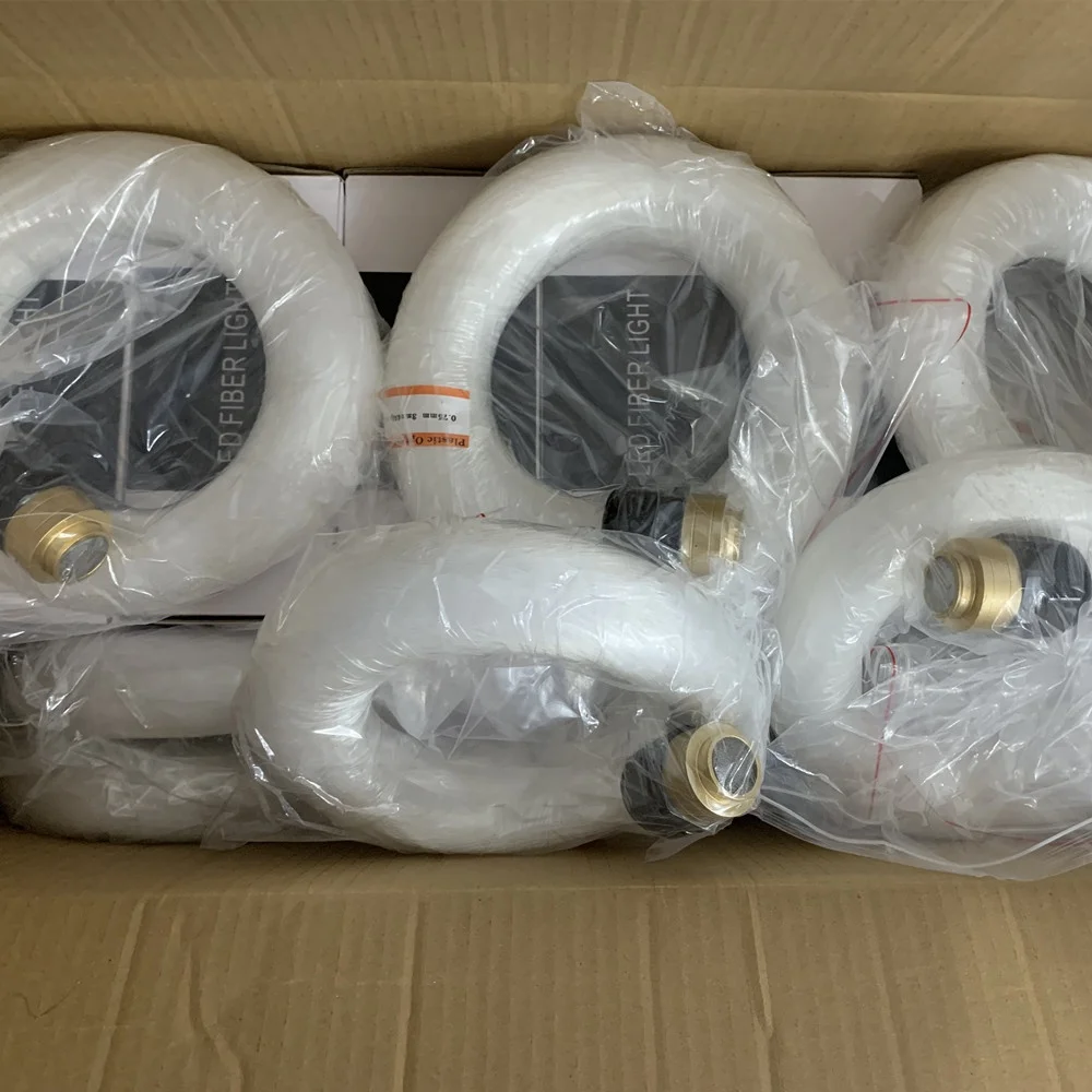 customized 12v 20w RGBW mobile APP  twinkle light engine+0.75mm 900pcs 3m/pcs fiber optic starlight kit for car ceiling