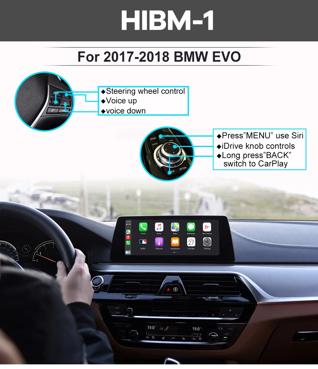 2024 новый мультимедийный видеоинтерфейс Carplay беспроводной Android Auto F30 NBT система для BMW 2012-2017