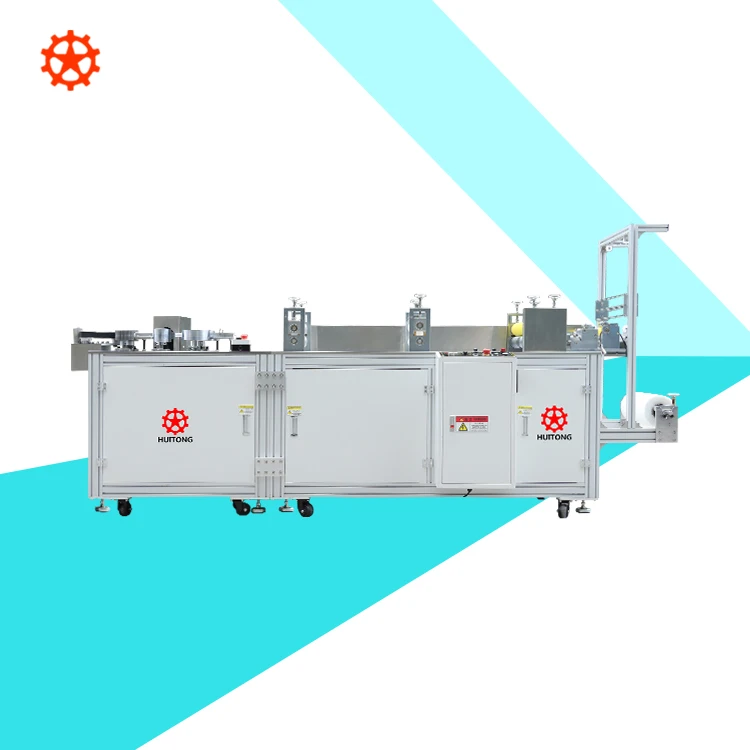 Bathing hat machine Disposable pe plastic shower hat double head making machine shower hat machines