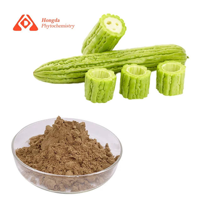 High Quality Supplement Water Soluble Bitter Melon Powder 5% 10% 20% Organic Charantin 5% Bitter Melon Extract