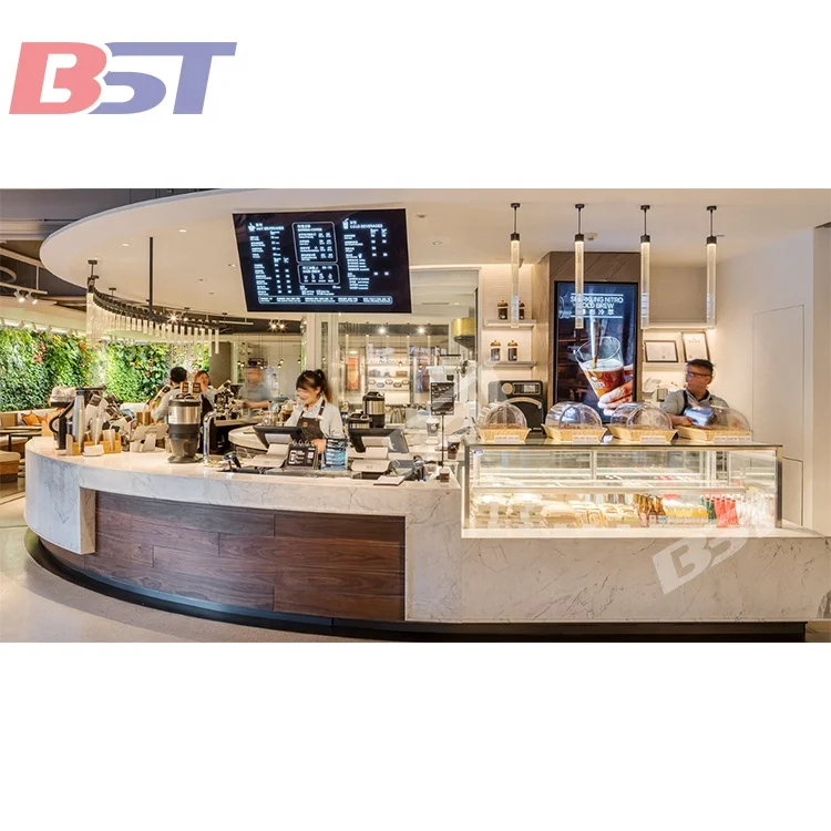 Luxury Design Cocktail Bar Counter Commercial Elegant Coffee Bar Counters Restaurant Dining Furniture