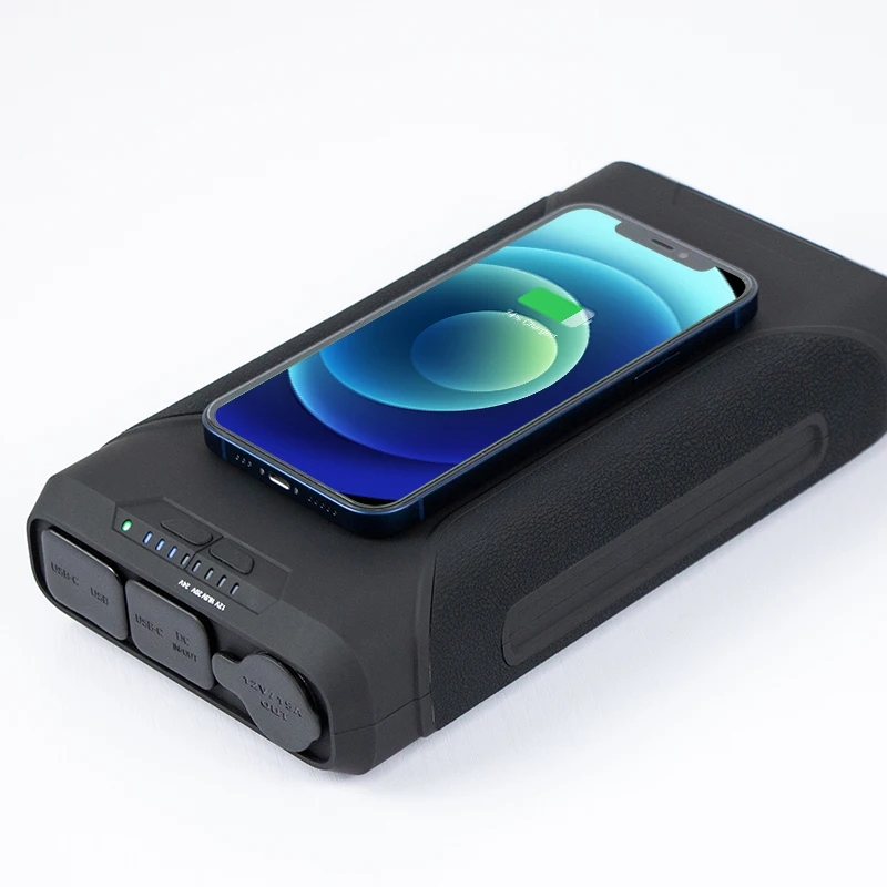 Hot sale electronics lower price support CPAP machine charge 72000Mah capacity power bank power station with 10W wireless charge