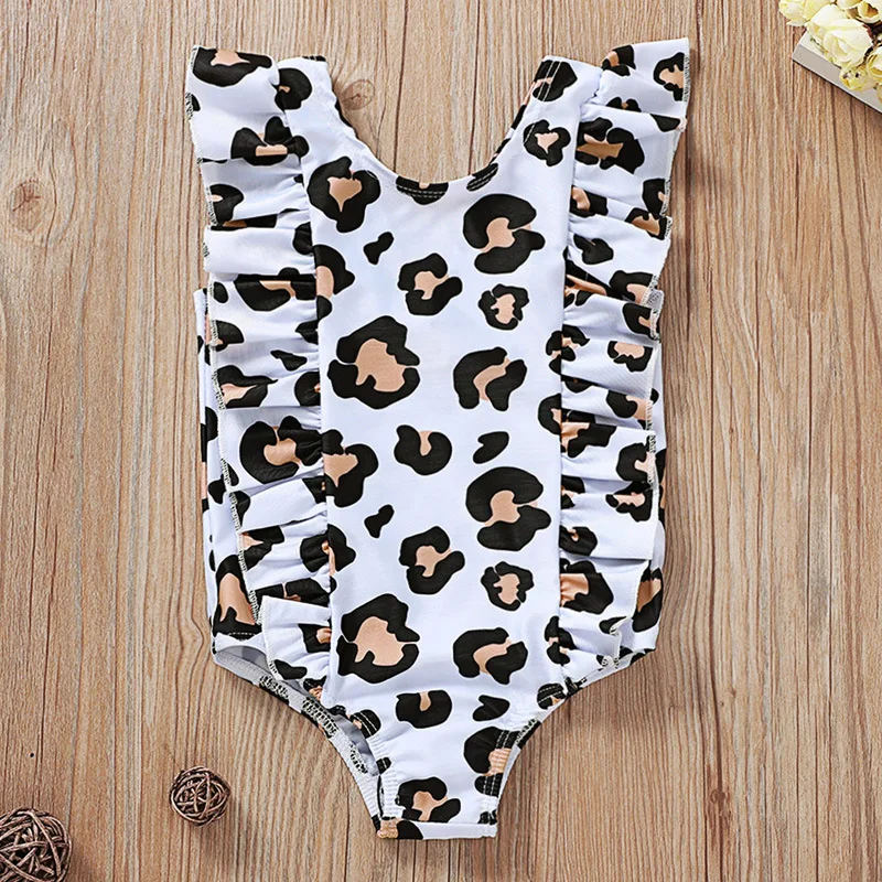 Wholesale Cute Baby Girls Swimsuit One Piece Swimwear for Kids