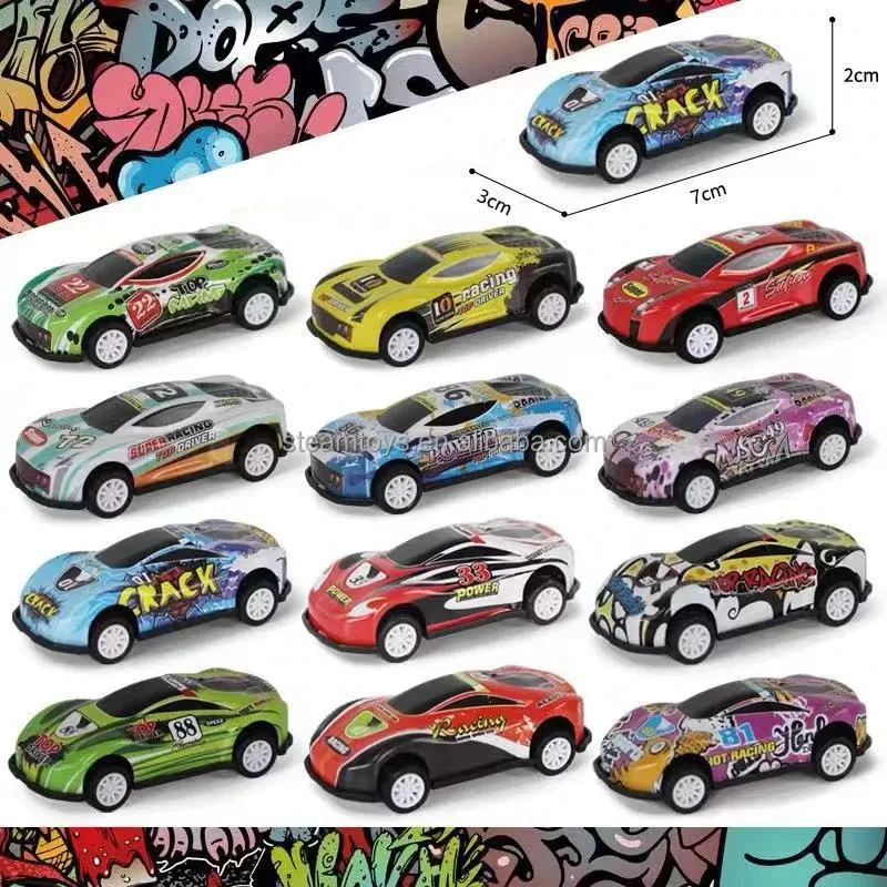 Alloy Car Miniature 1/64 Vehicle Simulation Pull Back Car for Kids Gift Toys from Chinese Wholesale Diecast Toys