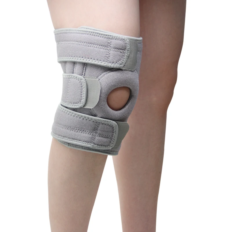 Knee Support With Open Patellar With Spring For Knee Support