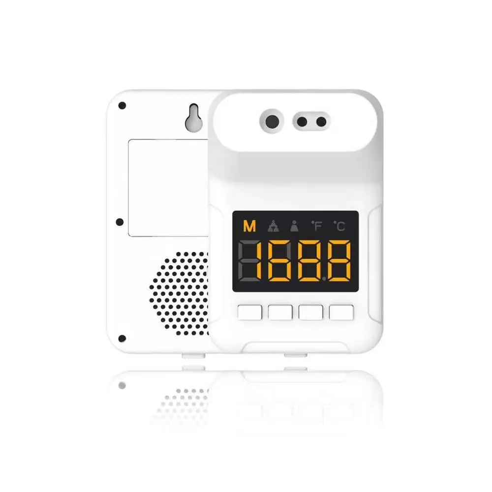 
Body temperature data storage k3s voice broadcast wall-mounted stand high temperature warning thermometer termometro k3s 