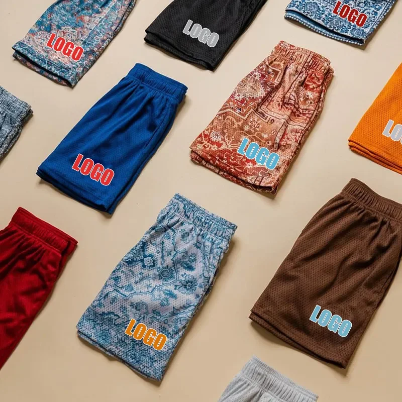 Fast Customization Custom Sublimated Mesh Shorts