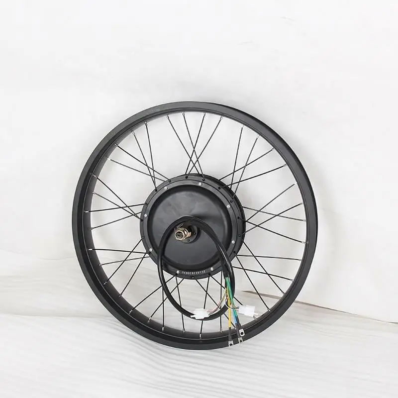 
New arrival waterproof electric bicycle wheel 72v hub motor kit 5000w ebike kit 