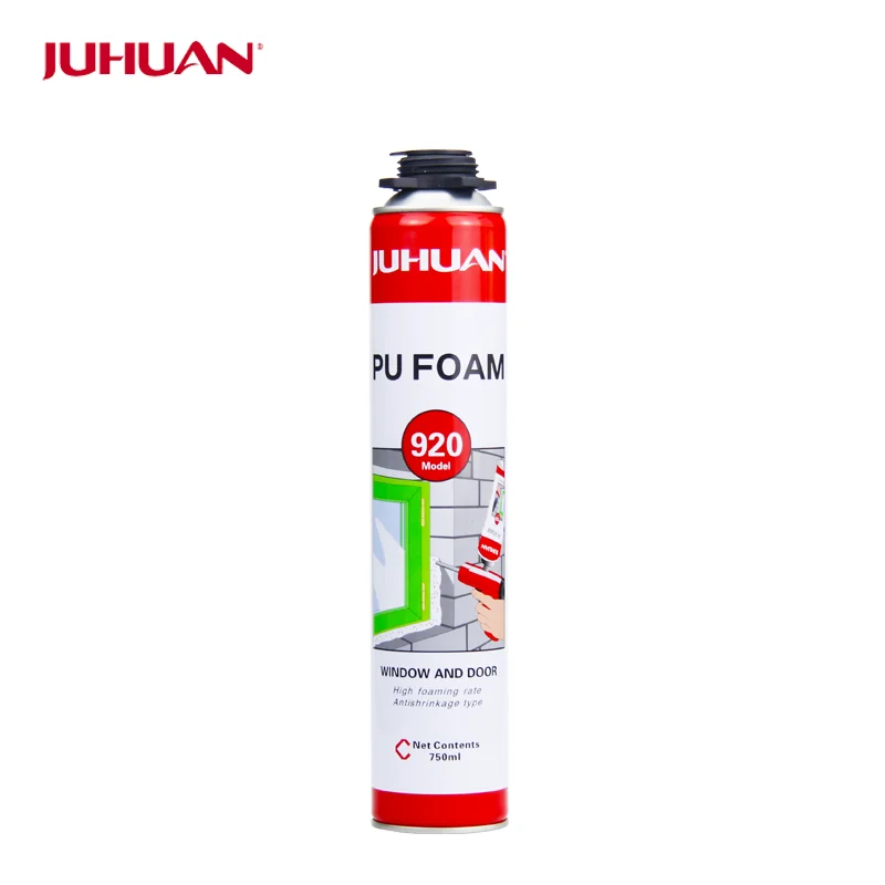 Juhuan 750ml one-component premium Polyurethane foam