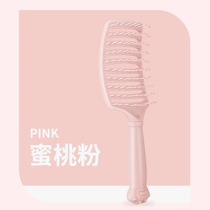 Ladies special item High cranial top rib comb fluffy hair style air cushion long hair massage large curved comb