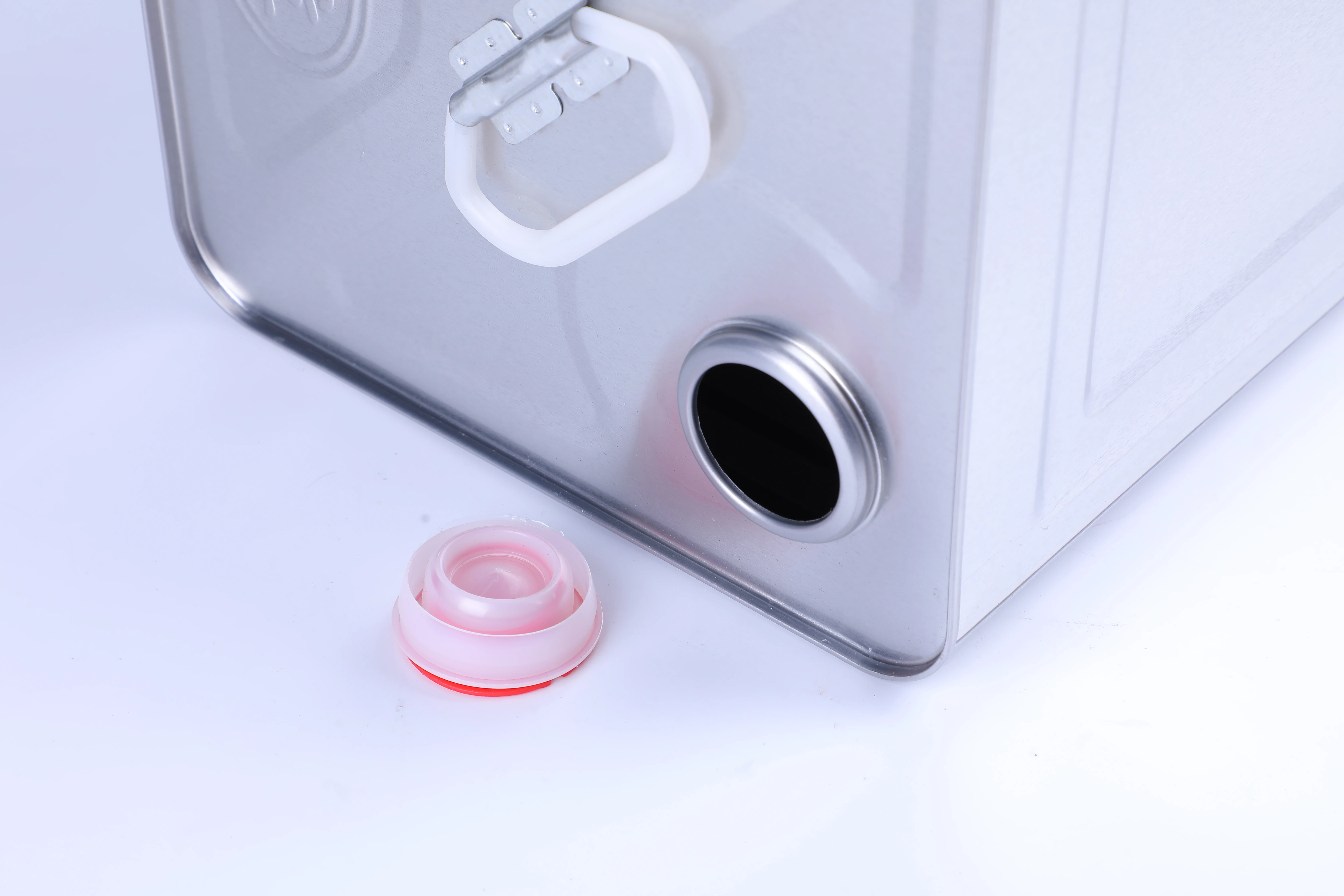 
18 liter tinplate can square metal tin oil can with squeeze cover 