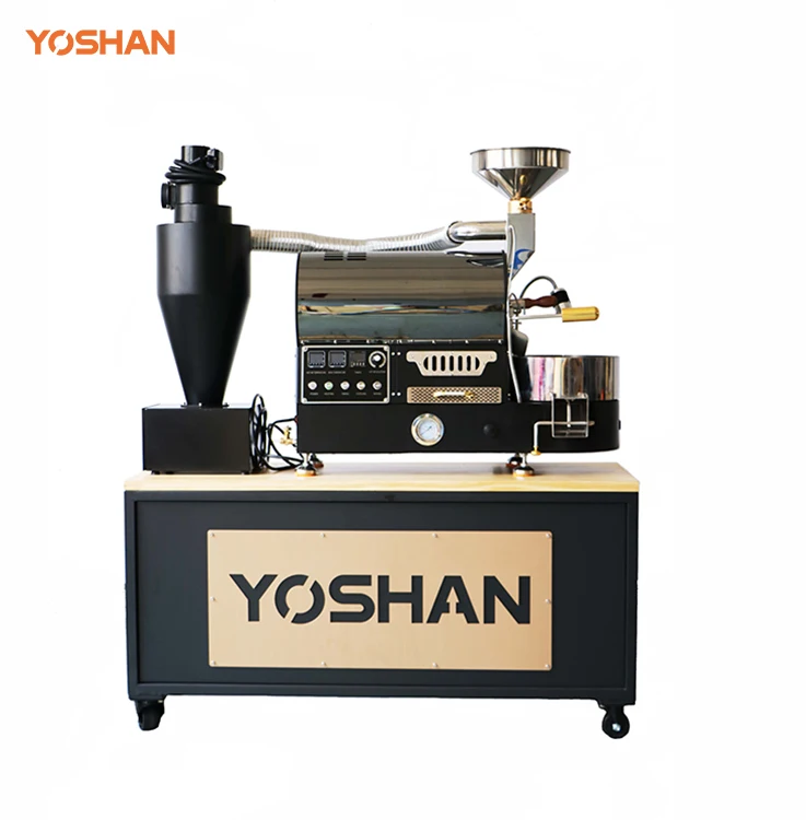 Новейший газовый Электрический ростер кофейных зерен небольшой емкости 1 кг для домашнего использования на продажу