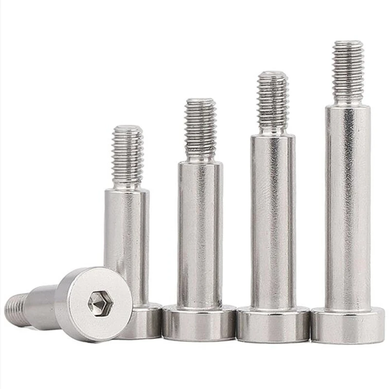 GB5281 M3 M4 M5~M16 Inner Hex Positioned shaft Shoulder Screw 304Stainless Steel Hexagon Plug Limit Screw Cup Head Bearing Bolt