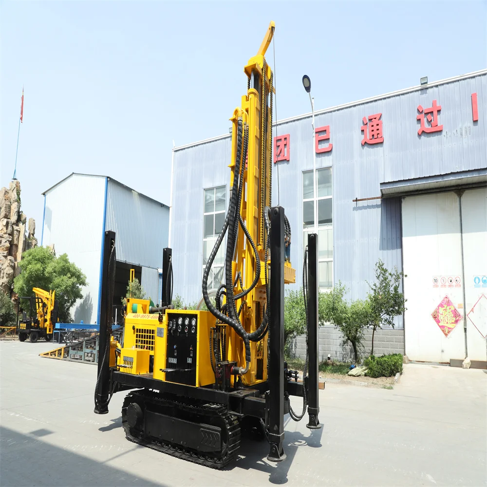 200M/300M/600M Drilling Depth Borehole DTH Water Well Drilling Rig Machines Drilling percussion core water well drilling rig