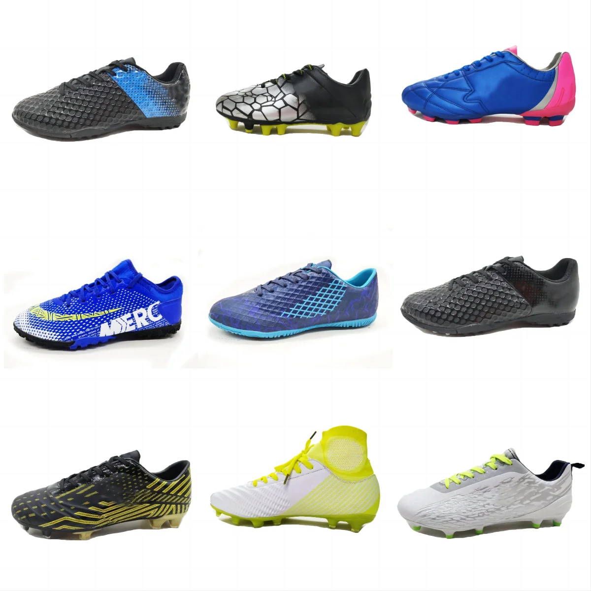Manufacturer Customize  Oem Most Popular Cheap Indoor Artificial Turf Custom Logo Rare Soccer Boots Football Shoes For Men
