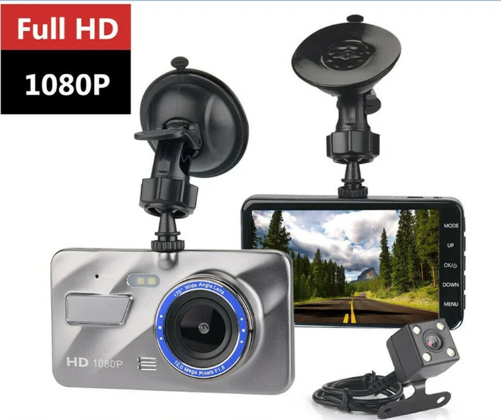 2020 new arrival GT700 dash camera LCD screen 4 inch TFT HD night vision 1080P Video recorder