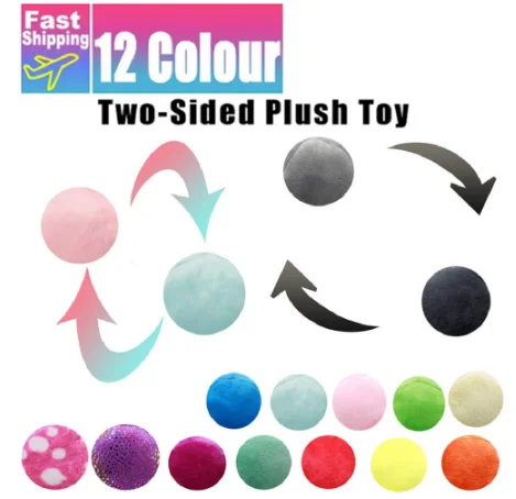 Reversible Octopus 10*20cm Cartoon Pulpo Plush Pillow Stuffed Soft Cushion Chapter Soft Plush Toys Christmas Gifts Plush Dolls